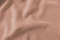 Pink Linen Cotton fabric. Very soft - close-up. Enni Summer Rose by Ada & Ina