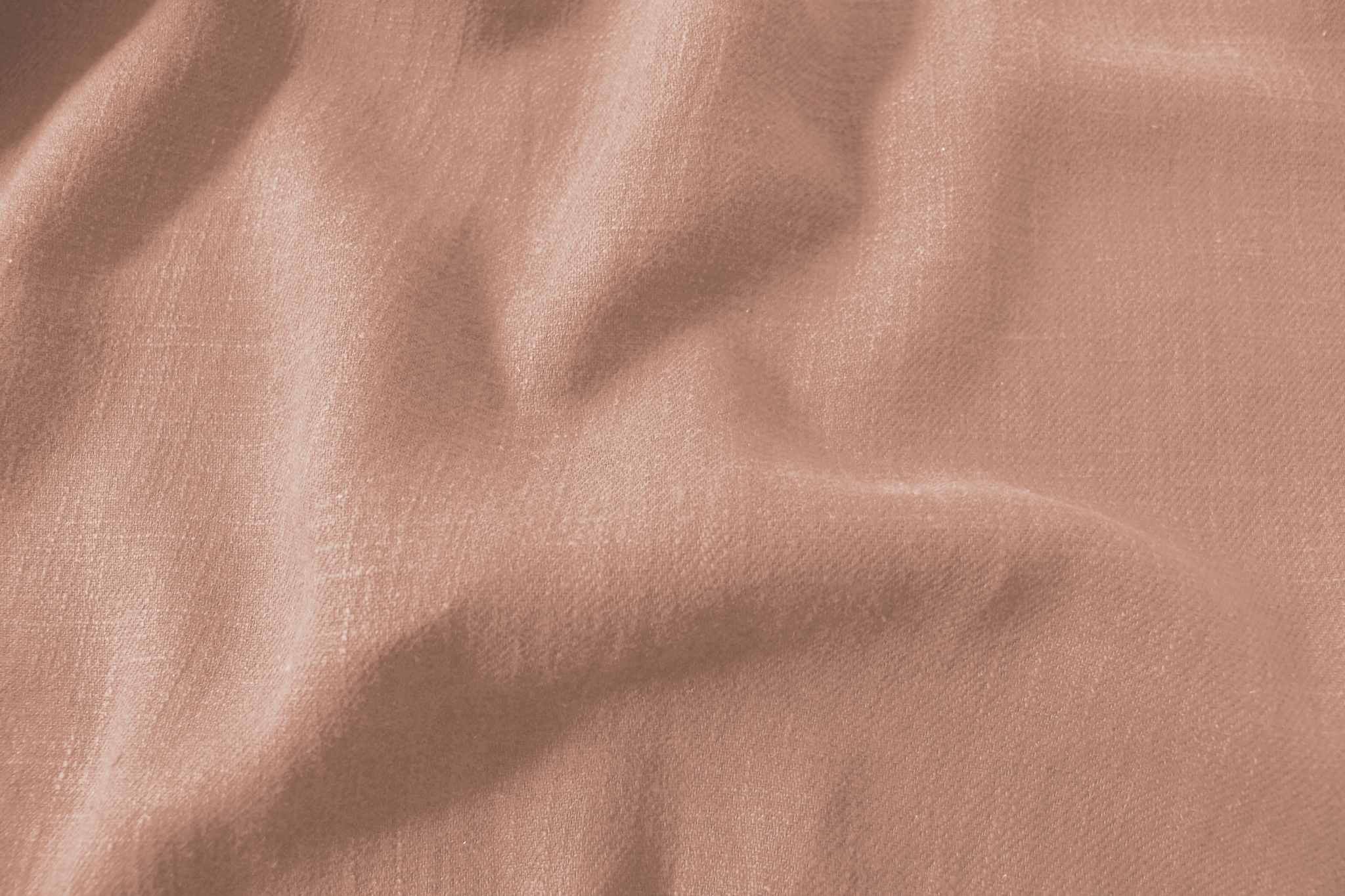 Pink Linen Cotton fabric. Very soft - close-up. Enni Summer Rose by Ada & Ina