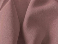 Pink Pure linen fabric - close-up. Linara Wild Rose by Ada & Ina