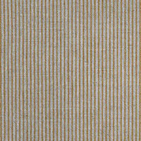 Pinni Gold Ochra - Curtain fabric with Orange Yellow striped print