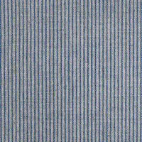 Pinni Night Blue - Curtain fabric with Blue striped print
