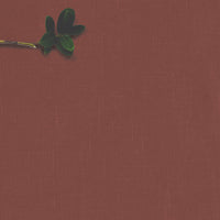 Linia Saffron Red- stone washed medium weight 100% linen fabric for lined or unlined curtains. Soft Finish.