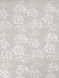 Erleen INV SandWind- Curtain fabric with Dusty Cream and botanical print