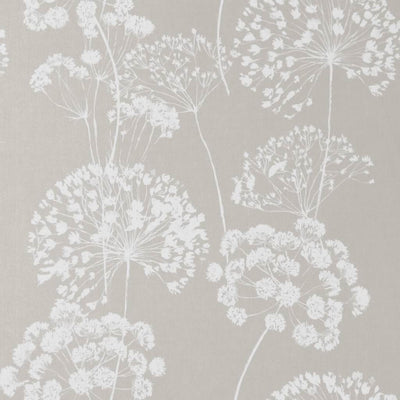 Erleen INV SandWind- Curtain fabric with Dusty Cream and botanical print