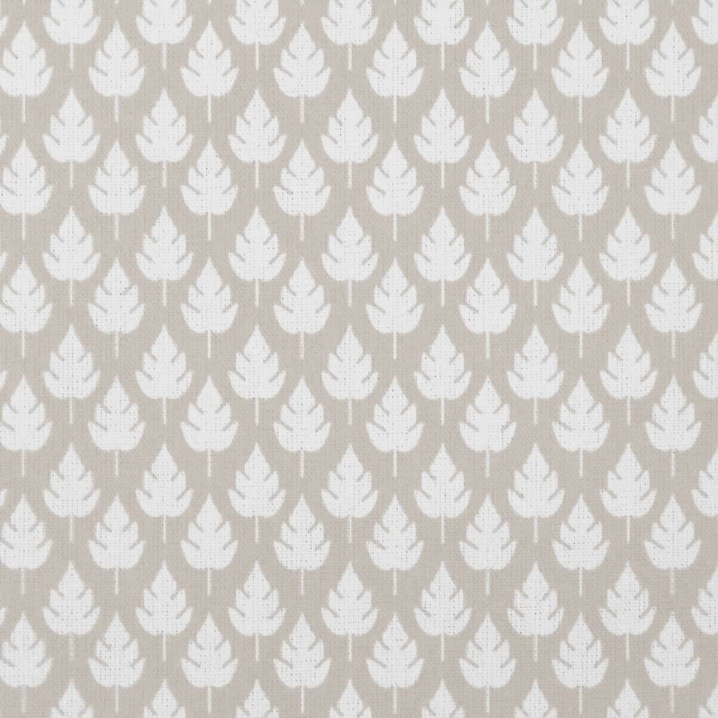 Kira SandWind - Curtain fabric with Dusty Cream botanical print