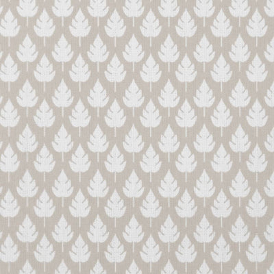 Kira SandWind - Curtain fabric with Dusty Cream botanical print