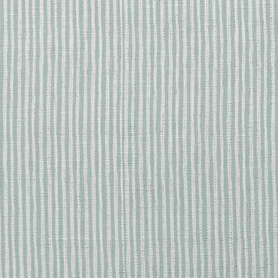 Maisa Sea Breeze - Linen curtain fabric, light Blue stripes