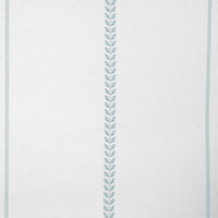 Berit Shadow Blue - curtain fabric with Light Blue striped print
