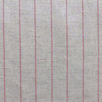 Solveig Sweet Pea - Curtain fabric with Pink stripes