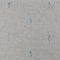 Asli True Blue - Natural fabric with classical Blue pattern