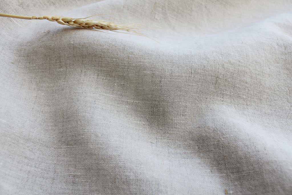Vilma Oatmeal 300cm - Light Natural fabric - structure