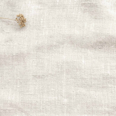 White Linen fabric - pre-washed 100% linen. Bianco Pure White by Ada & Ina.