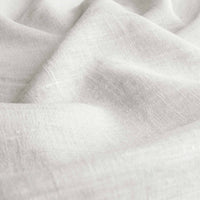 White Linen fabric - pre-washed 100% linen curtain fabric. Bianco Pure White by Ada & Ina.