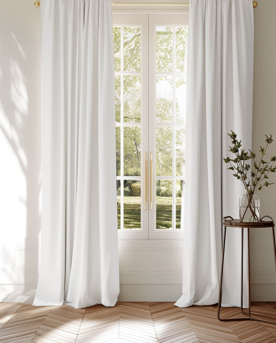 Danila White Mist Curtains