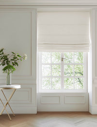 Danila White Mist Roman blind