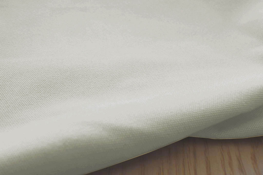 Amara Winter Fog, Light Grey cotton fabric - close-up shot