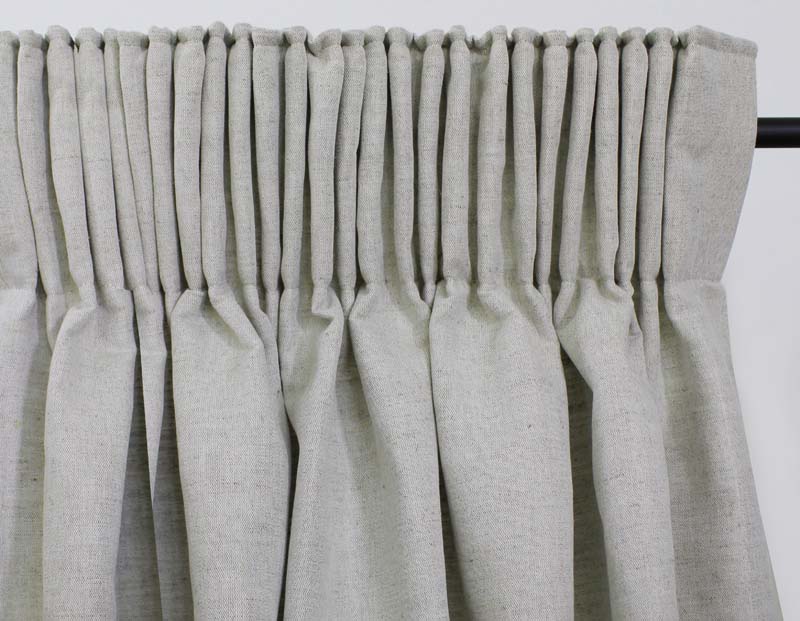 Deep Pleat curtains by Ada & Ina