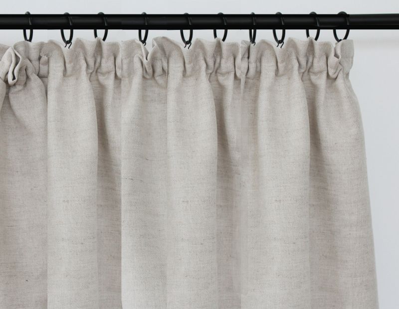 Gathered heading curtains - a simple, elegant look by Ada & Ina Curtains