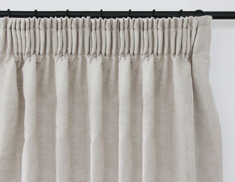 Pencil pleat curtains from Ada & Ina Online Curtain Shop