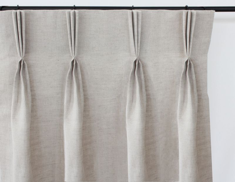 Triple pleat curtains from Ada & Ina - Shop curtains online