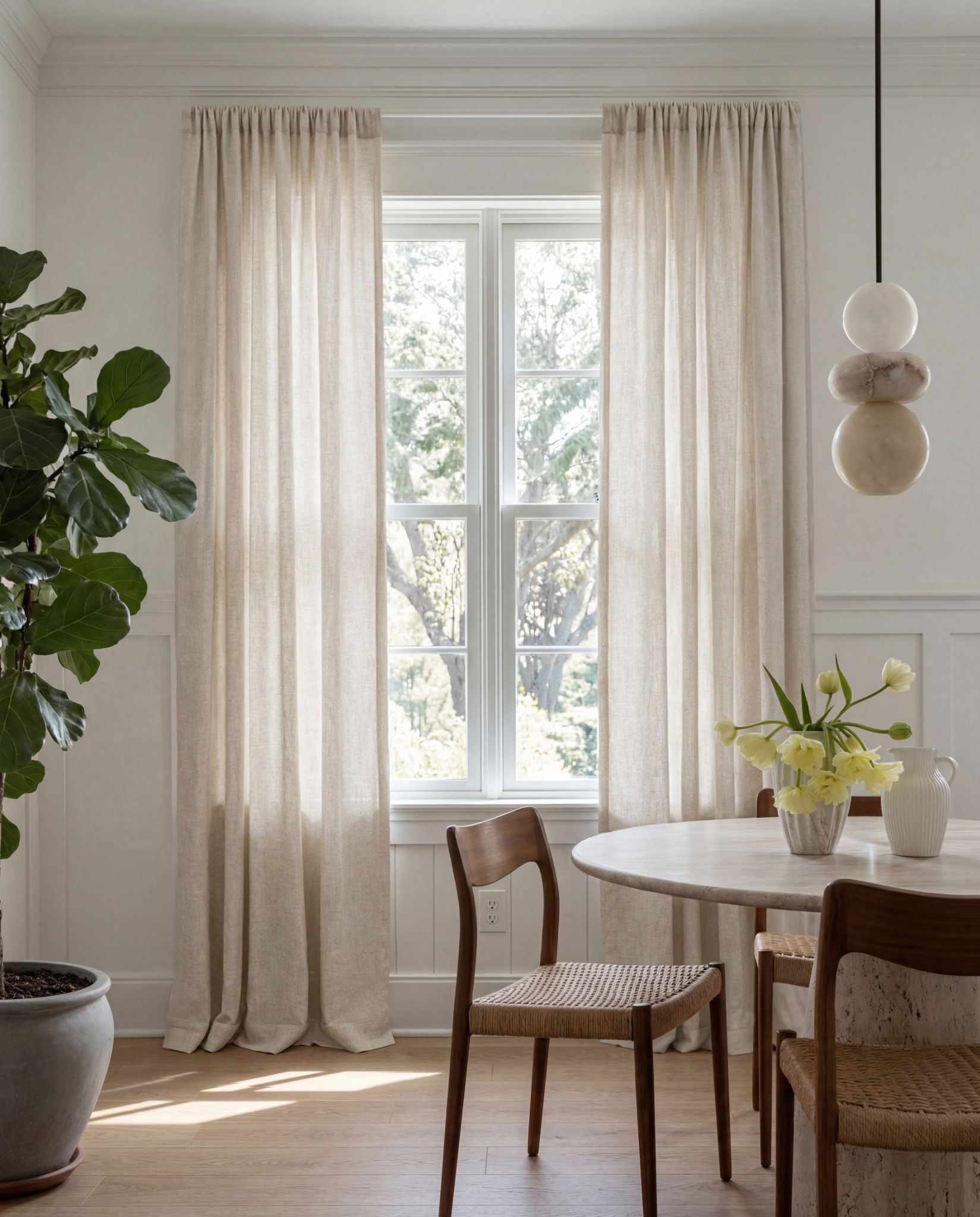 Test Chervil Grape Curtains