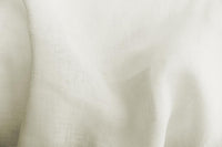 Mette Offwhite - 300 cm wide - double width linen fabric for sheer curtains