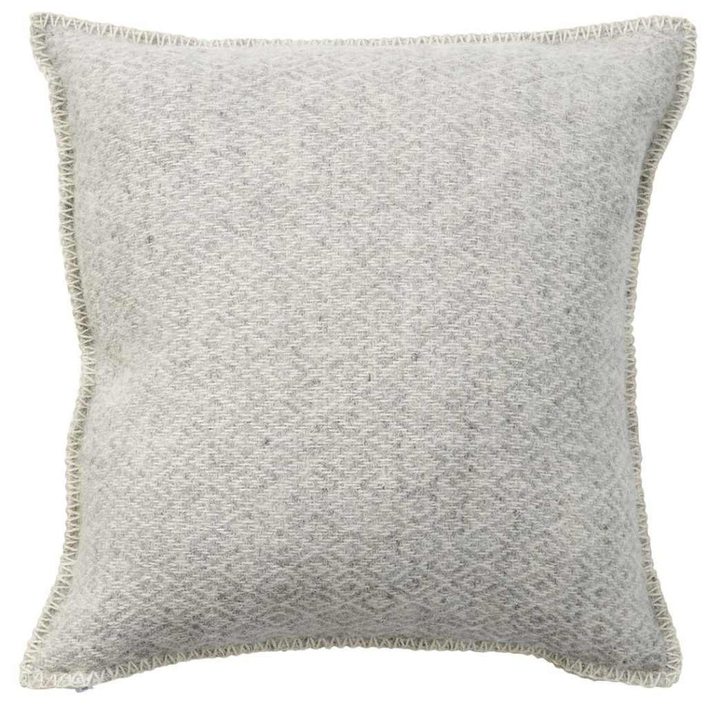 Stella Light Grey Lambswool Cushion Cover 45 x 45 cm