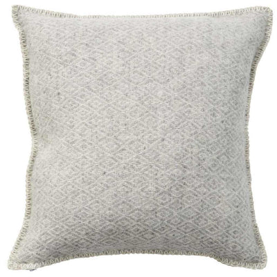 Stella Light Grey Lambswool Cushion Cover 45 x 45 cm