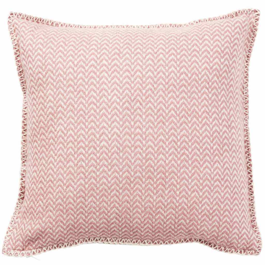 Chevron Nude Lambswool Cushion Cover 45 x 45 cm