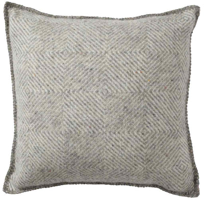 Gooseye Grey Lambswool Cushion Cover 45 x 45 cm
