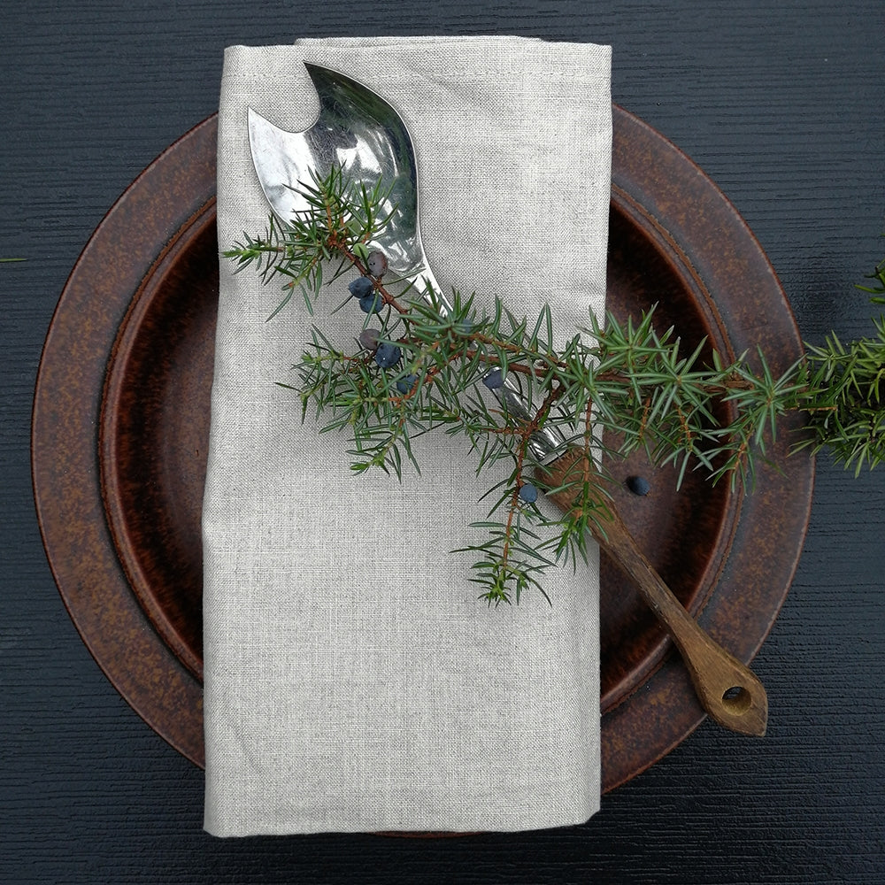 Linen Napkins for Restaurants and Home - OATMEAL COLOUR NAPKIN