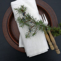 Linen Napkins for Restaurants and Home - WHITE COLOUR NAPKIN