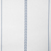 Berit Agate Blue - curtain fabric with Blue striped print