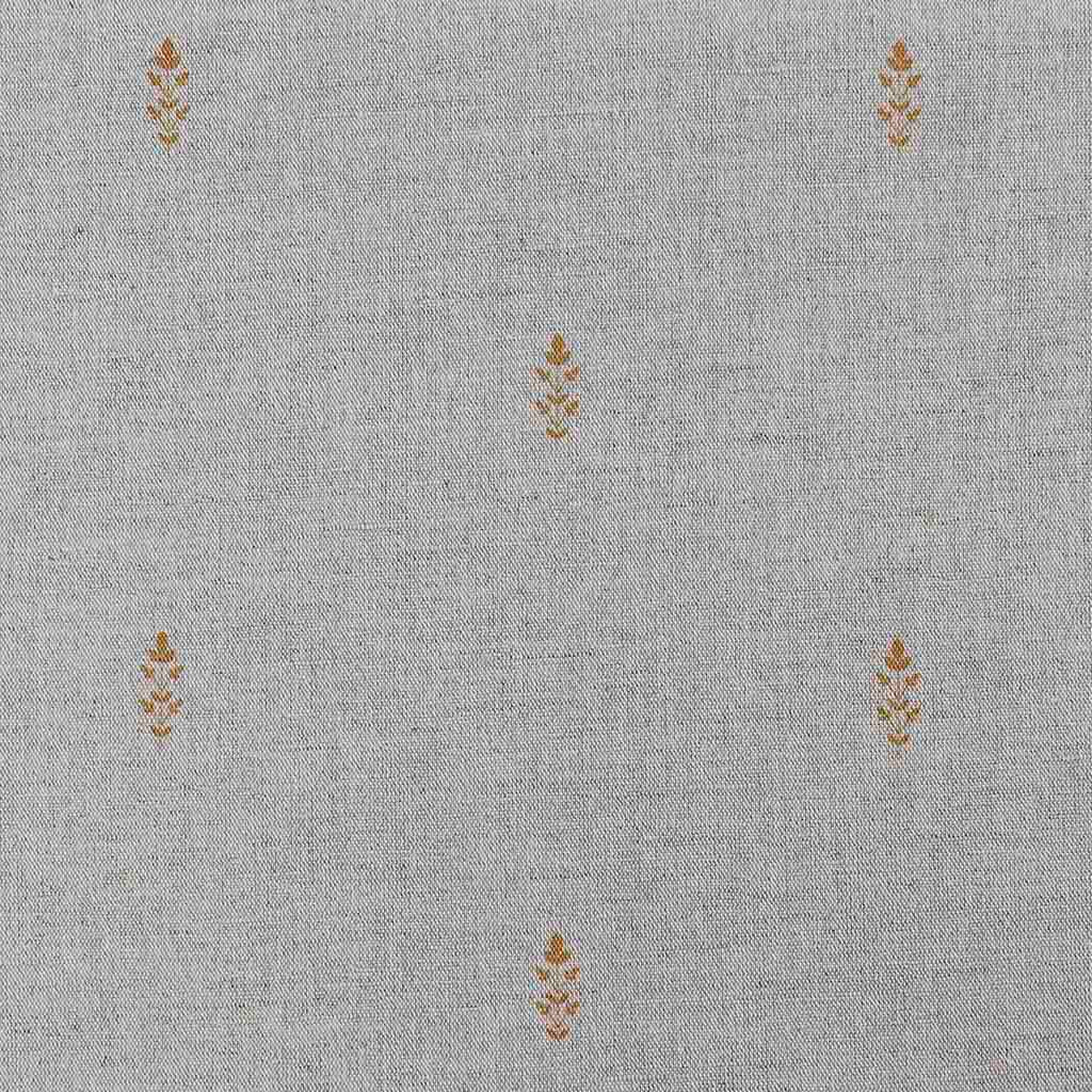Asli Gold Ochra - Natural fabric with classical Yellow Orange pattern
