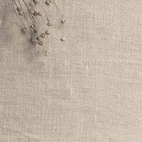 Astrid - Natural curtain fabric, perfect for roman blinds, linen curtains. Close-up shot of the material.