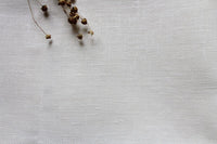 Astrid White - Linen Fabric