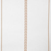Berit Pastel Brown- curtain fabric with Light Brown striped print