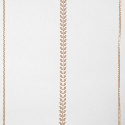 Berit Pastel Brown- curtain fabric with Light Brown striped print