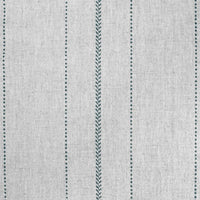 Inari Blue Stone- Curtain fabric with Blue striped print