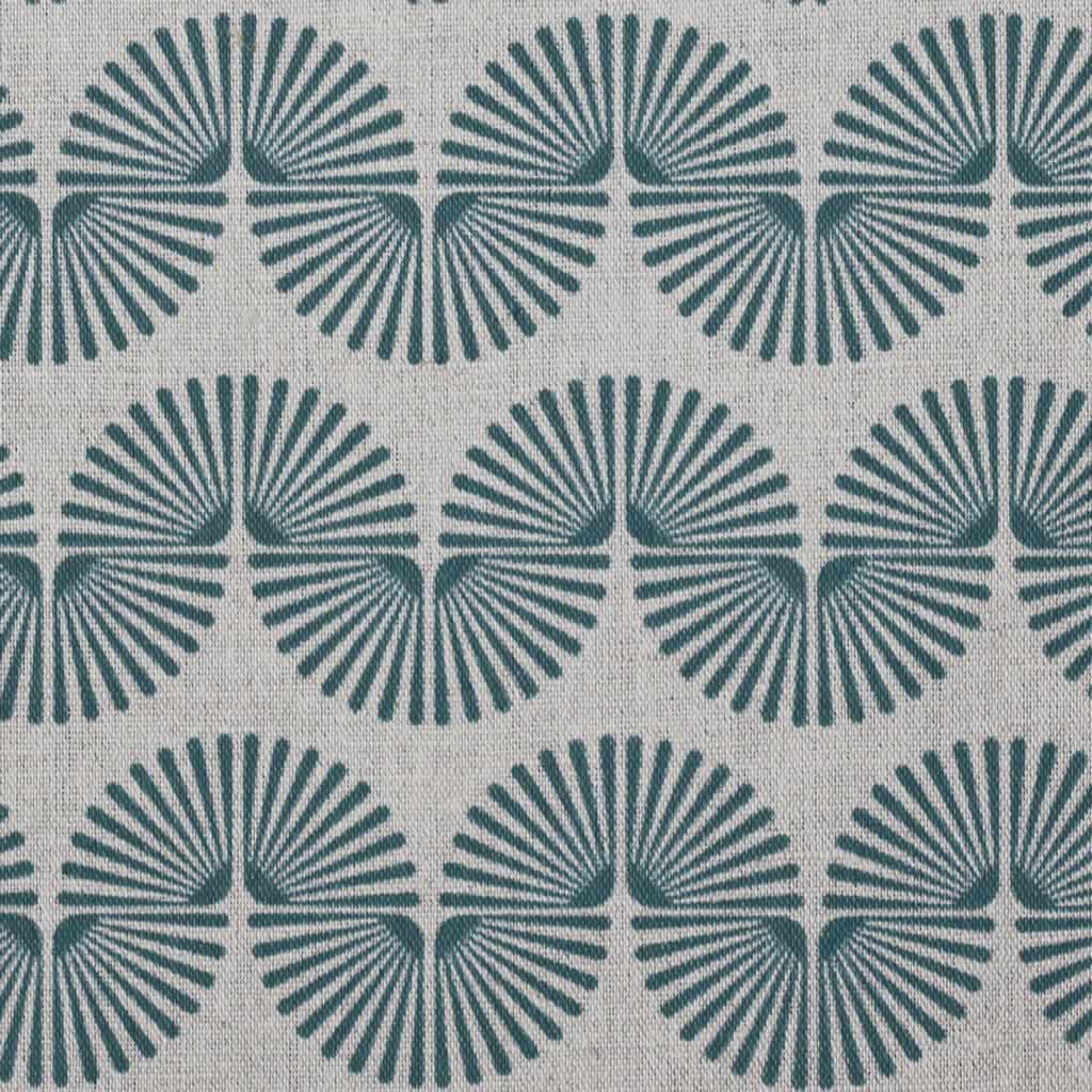 Ofira Blue Stone - Curtain fabric with Blue abstract print