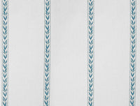 Helena Blue Stone - curtain fabric with Blue striped print