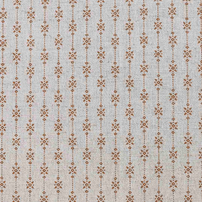Nikolet Burnt Orange - Curtain fabric, classic Orange pattern