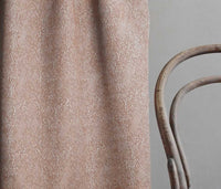 Erica Burnt Orange - Curtain fabric with Orange abstract print