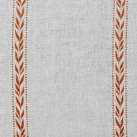 Helena-NAT Burnt Orange  - Curtain fabric with Orange pattern print