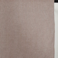Pinni Terracotta - Curtain fabric with Orange striped print
