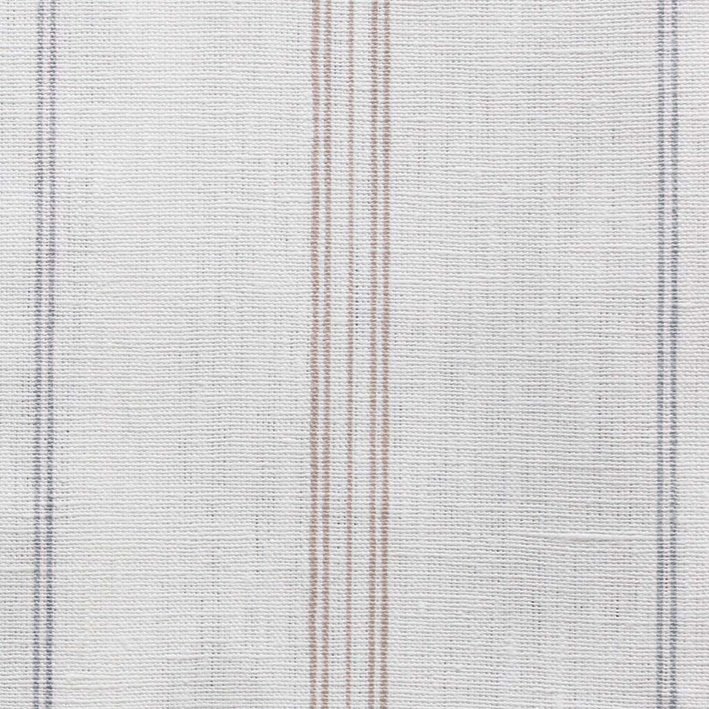 Elise New Blush-WHT - vertical two tone striped fabric.