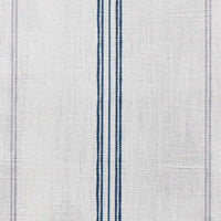 Elise Ink-WHT - vertical two tone striped fabric.