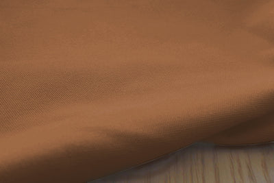 Brown 100% Cotton fabric, close-up shot