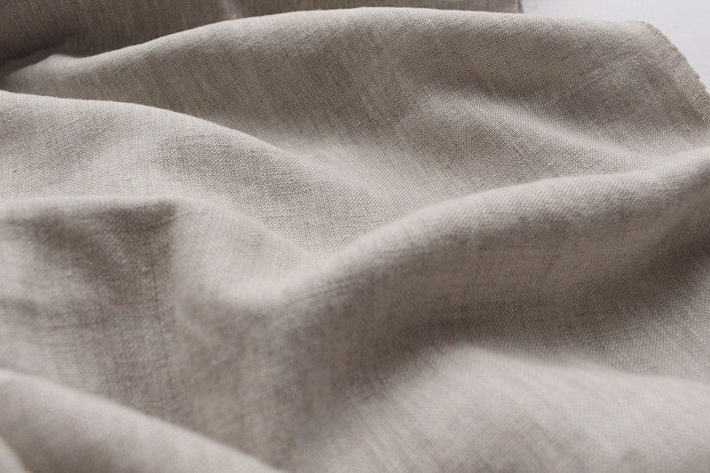 Carita - Extra Wide Linen Curtain Fabric