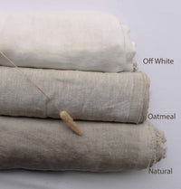 Carita - Photo of Extra Wide Linen Fabric Rolls in various colours